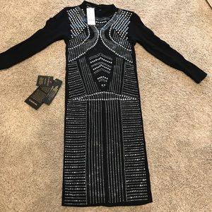Bebe embellished dress